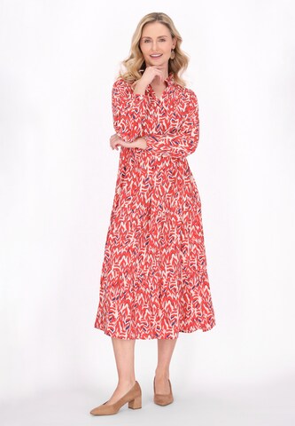 Usha Jurk in Oranje: voorkant