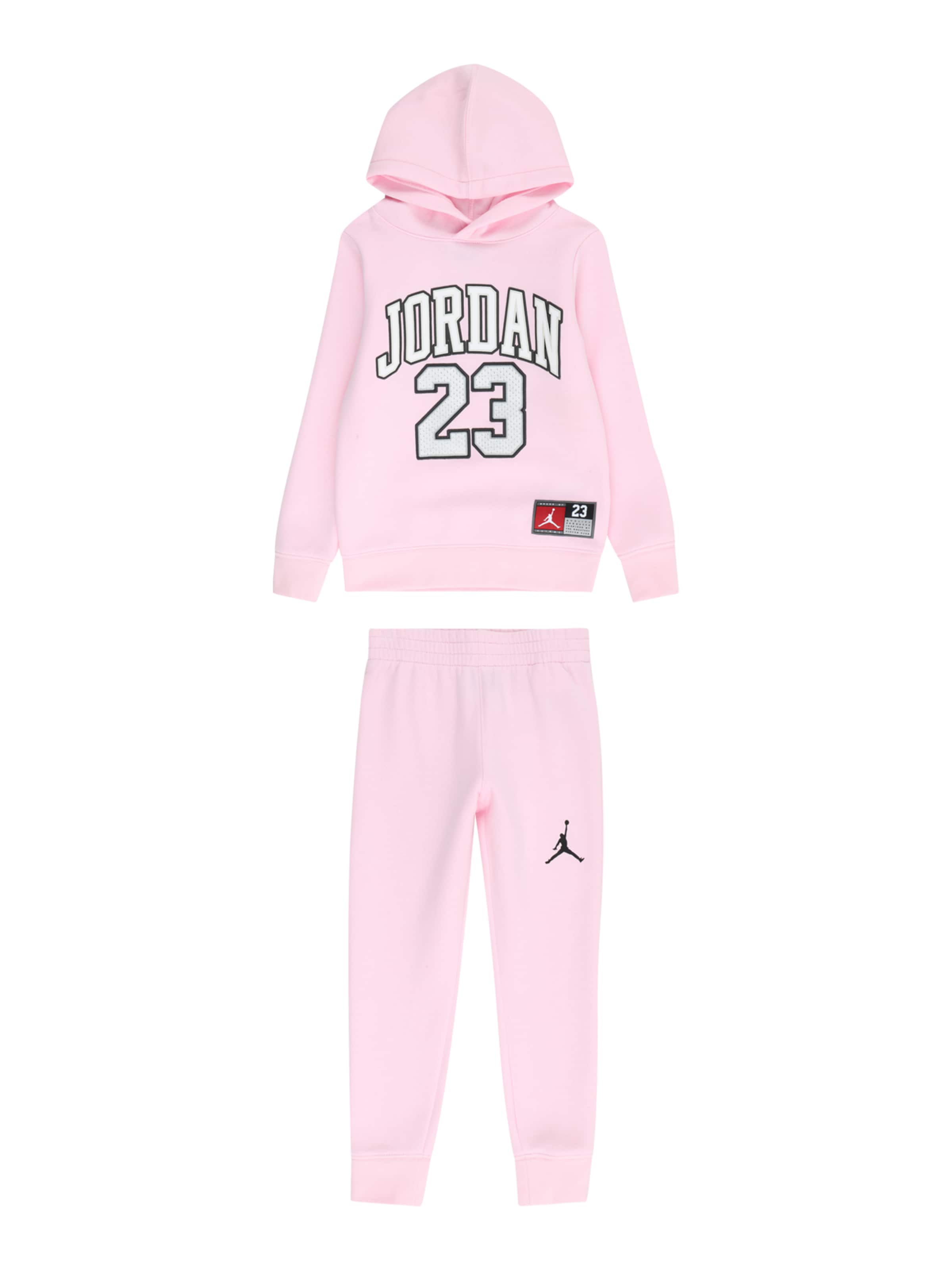 Jordan Träningsoverall i rosa: framsida