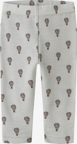 Coupe slim Leggings NAME IT en gris : devant