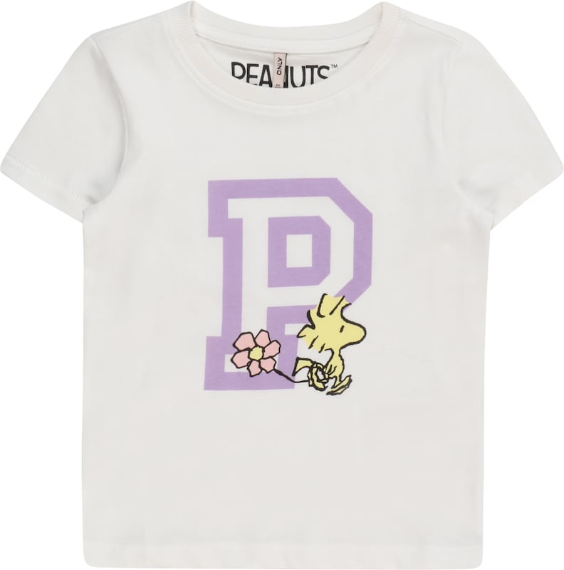 KIDS ONLY T-Shirt 'PEANUTS' in Offwhite