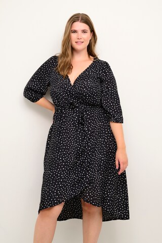 Robe 'Hilda' KAFFE CURVE en noir : devant