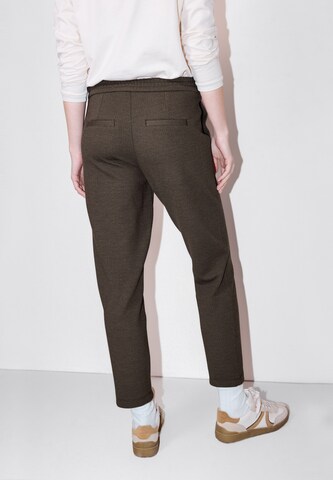 Street One Studio Tapered Pants in Brown