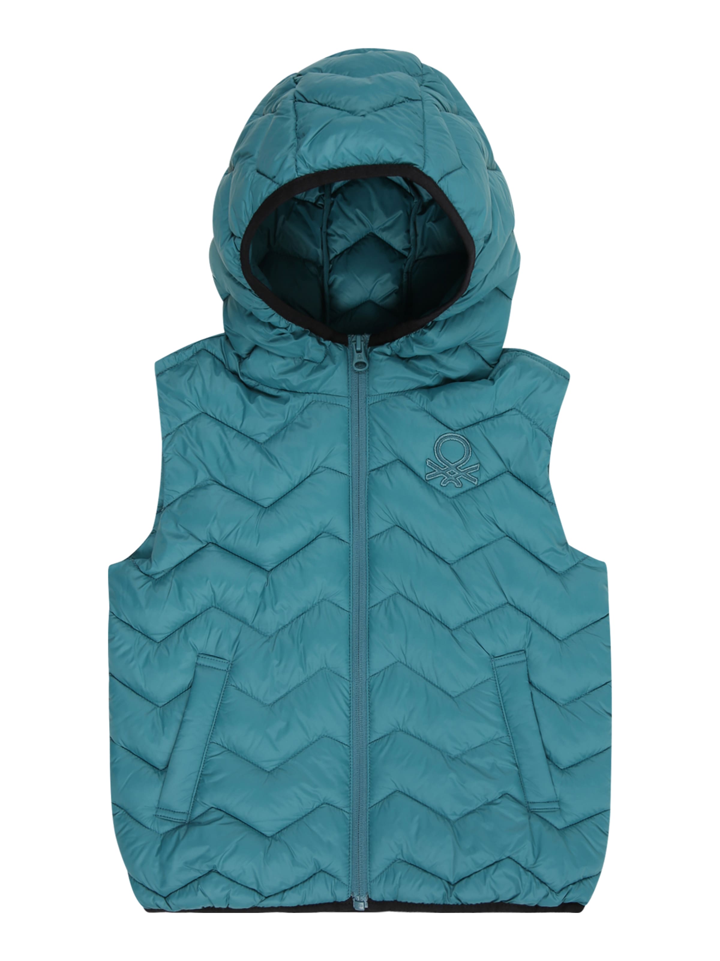 UNITED COLORS OF BENETTON Γιλέκο σε μπλε: μπροστά