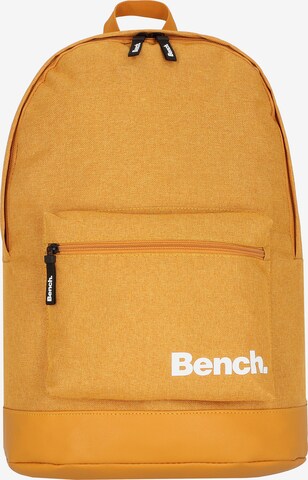 Zaino di BENCH in giallo: frontale