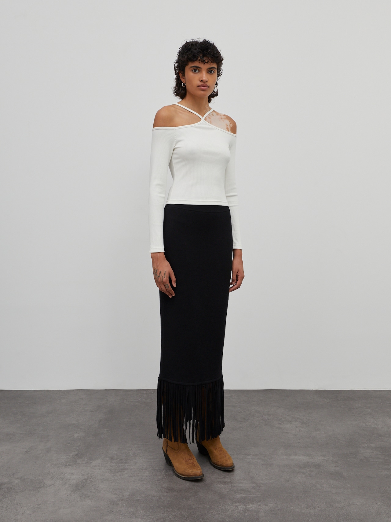 EDITED Shirts 'ROSEMARY' hvid