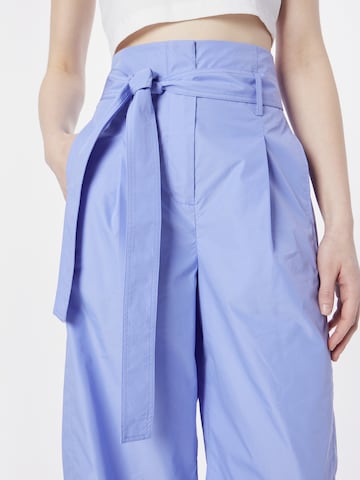 3.1 Phillip Lim Wide leg Bandplooibroek in Lila