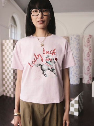 Cath Kidston Shirt in Roze: voorkant