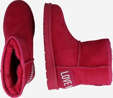 Boots da neve di Love Moschino in rosa