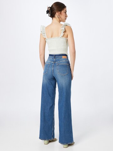 s.Oliver Wide leg Jeans 'SURI' in Blue