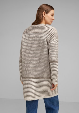 STREET ONE Knit Cardigan in Brown