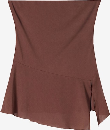 Bershka Toppi värissä ruskea: etupuoli