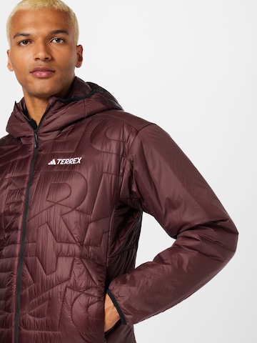 ADIDAS TERREX Outdoor jacket 'Xperior Varilite' in Brown