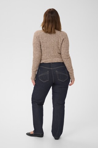 Coupe slim Jean KAFFE CURVE en bleu