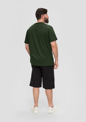 s.Oliver Red Label Big & Tall Majica | zelena barva