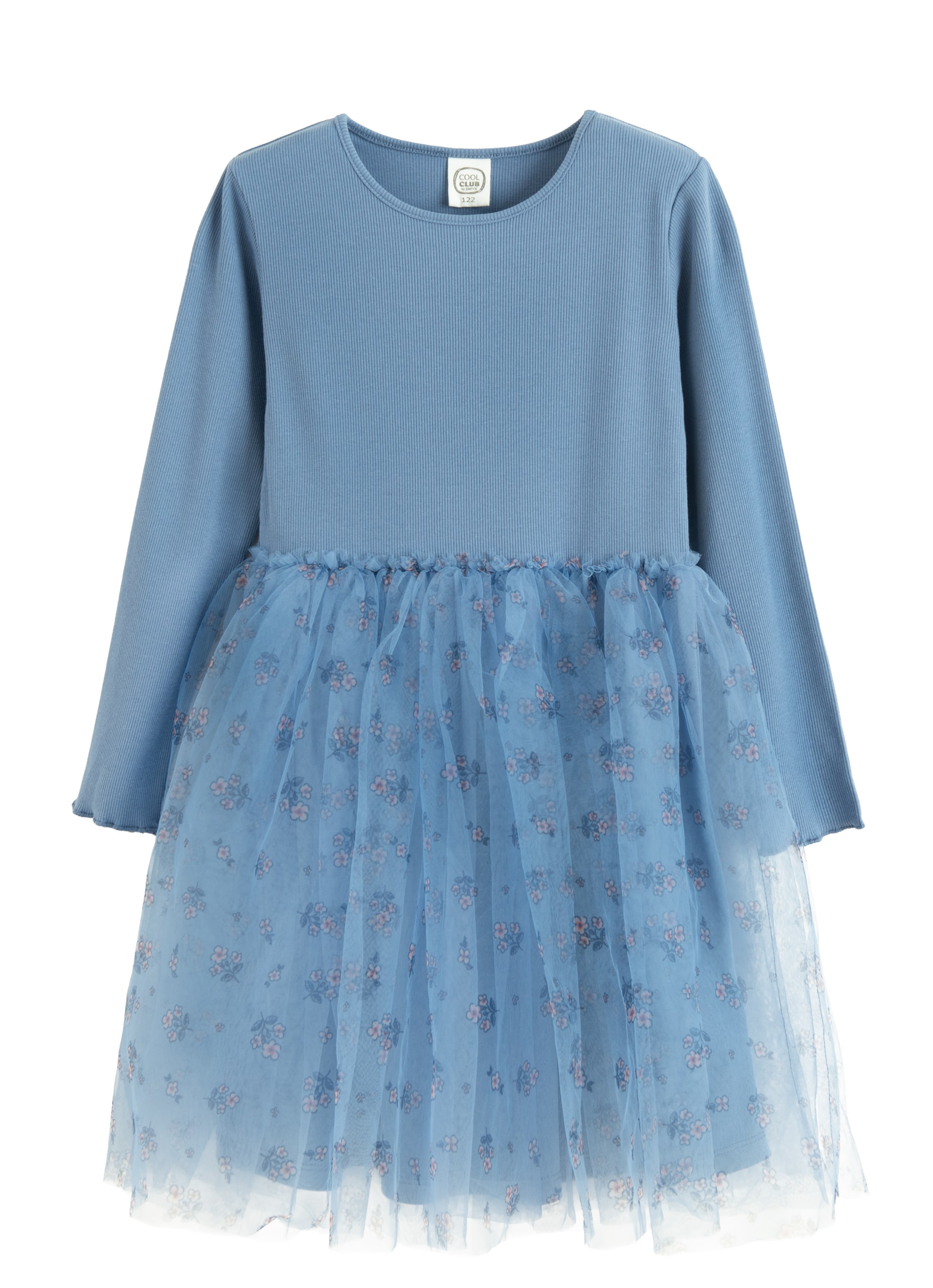 COOL CLUB by SMYK Jurk in Blauw: voorkant