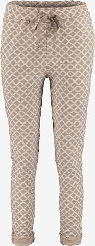 ZABAIONE Tapered Pants 'Leticia' in Beige: front