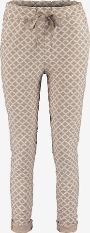 Effilé Pantalon 'Leticia' ZABAIONE en beige : devant