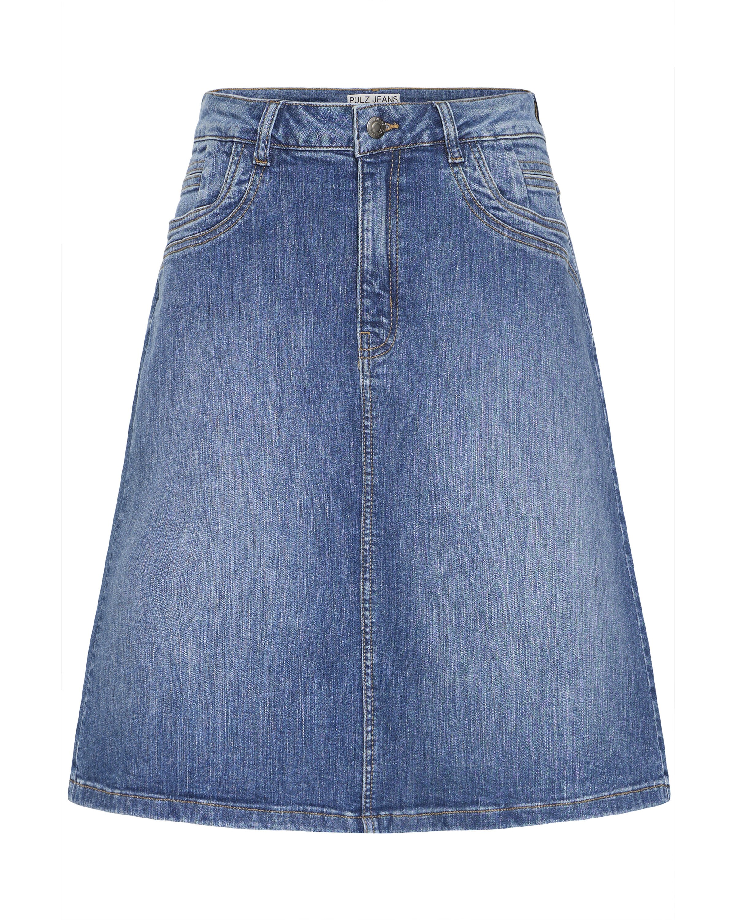 Pulz Rok 'PZKATJA' in Blauw: voorkant