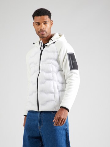 BOSS Between-Season Jacket in White: front