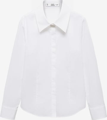 MANGO Blouse 'SOFIA' in Wit: voorkant