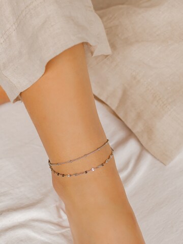 Hey Happiness Foot jewelry 'Sunline' in Silver