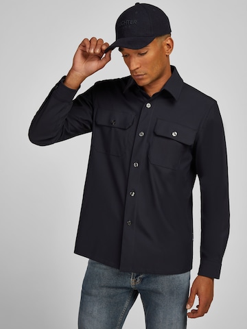 Casquette HECHTER PARIS en bleu