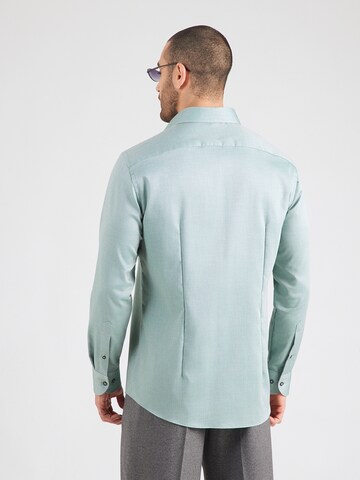 OLYMP Средняя посадка Деловая рубашка в Зеленый