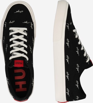 Sneaker low 'DyerH Tenn' de la HUGO Red pe negru