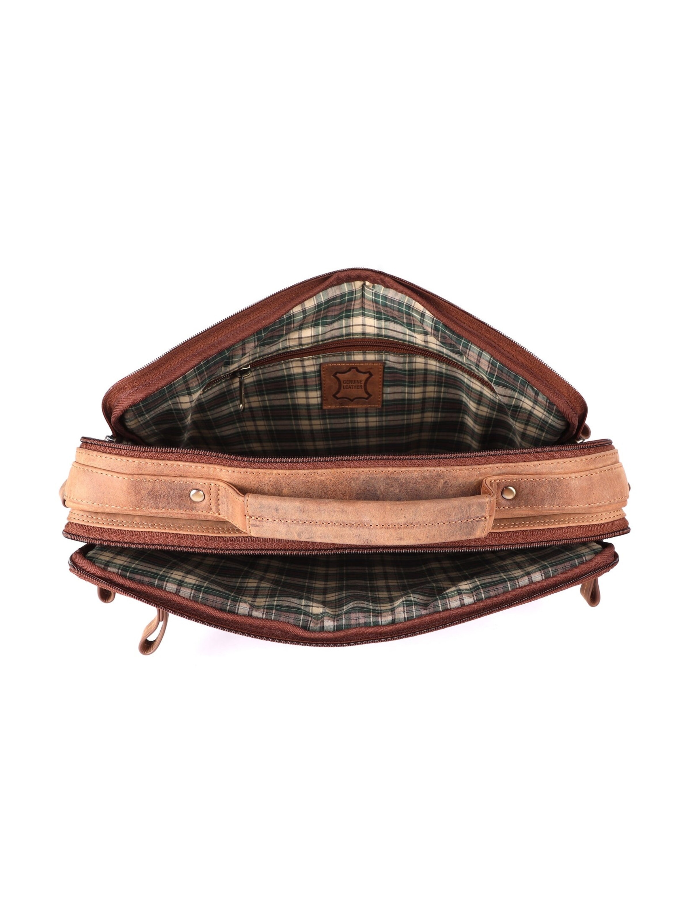 Benthill Laptop Bag in Brown