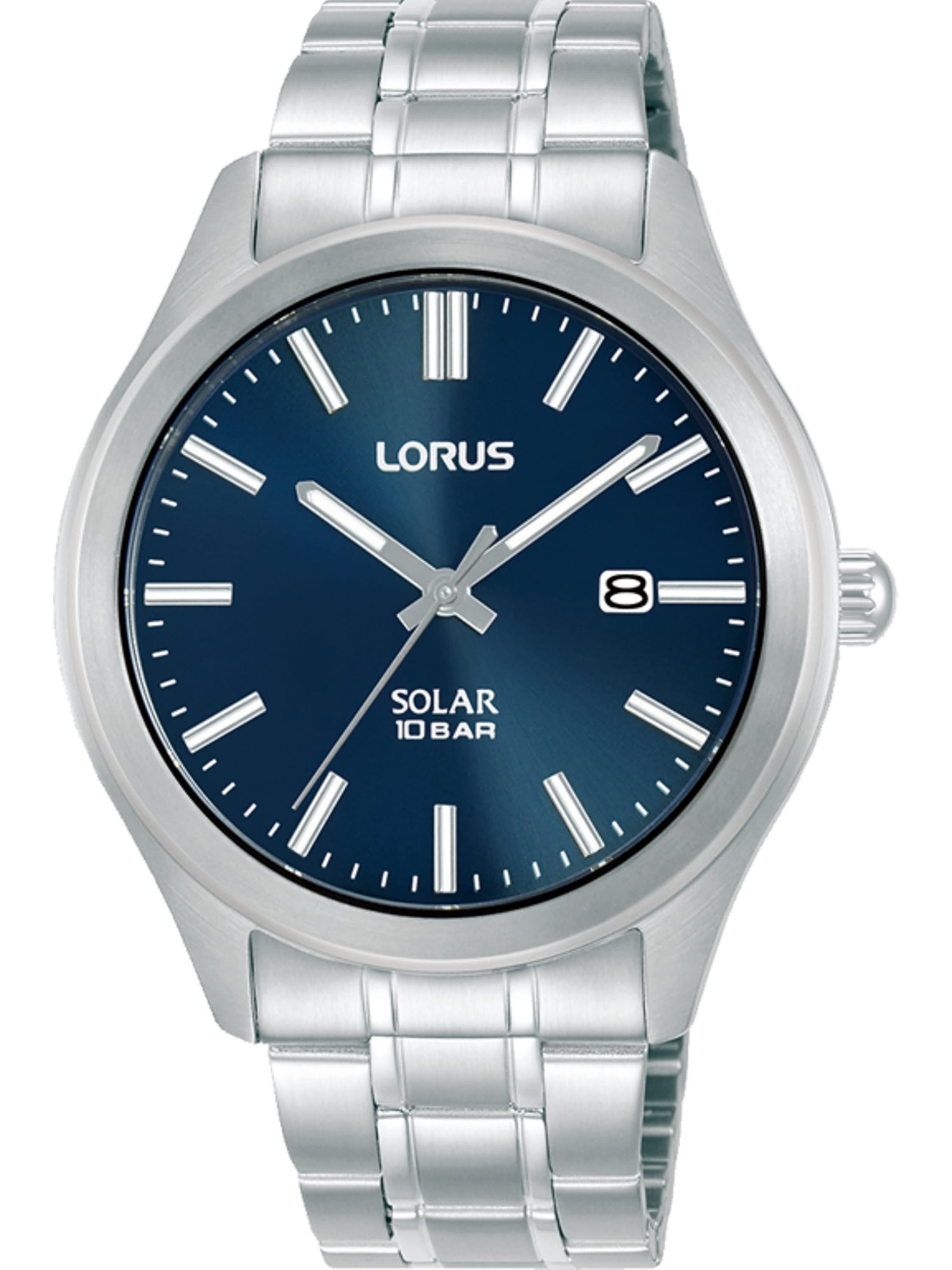 LORUS Analog Watch in Silver: front
