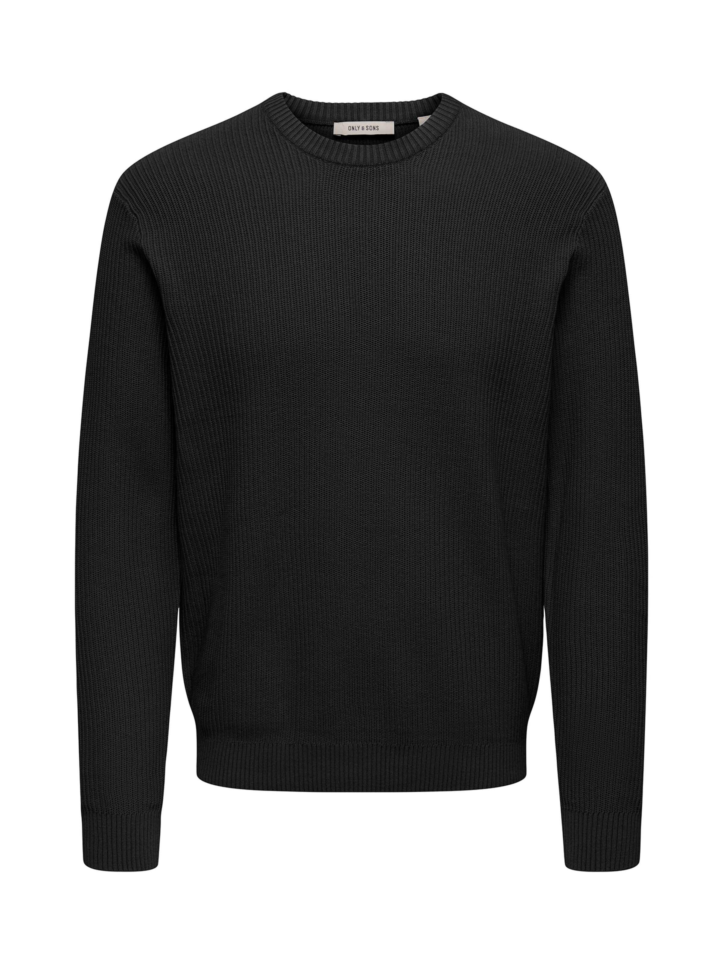 Pull-over 'ONSTOBI' Only & Sons en noir : devant