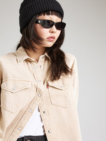 LEVI'S ® Bluse 'ESSENTIAL' in Braun