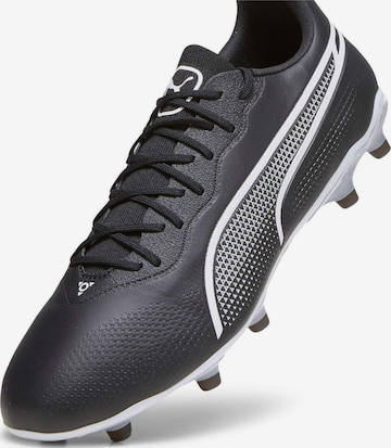 Chaussure de foot 'Puma King Pro FG AG' PUMA en noir : devant