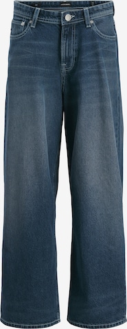 Jack & Jones Junior Wide Leg Farkut 'JJIDAVE JJORIGINAL' värissä sininen: etupuoli