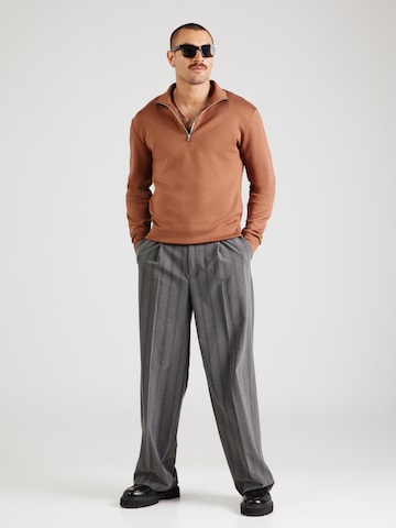 SELECTED Sweatshirt in Brown