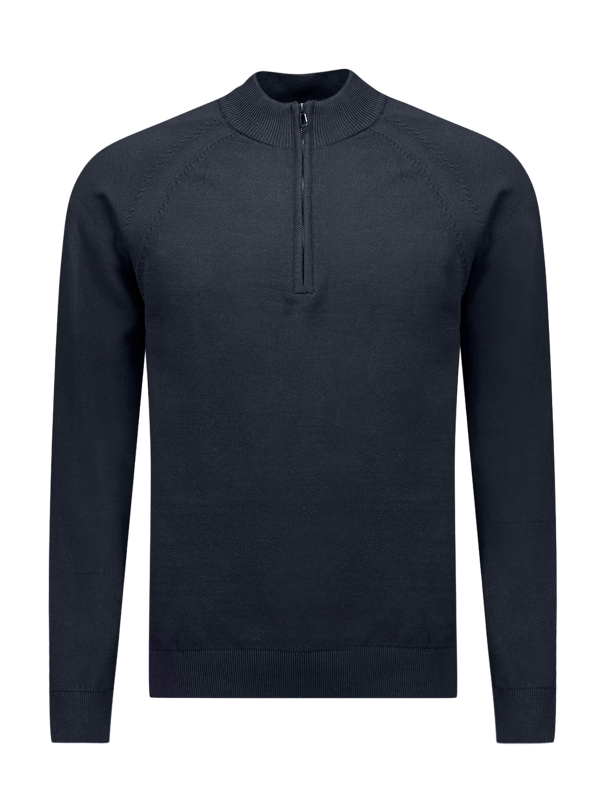 No Excess Pullover in Blau: Vorderseite