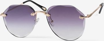 styleBREAKER Sonnenbrille in Grau: Vorderseite