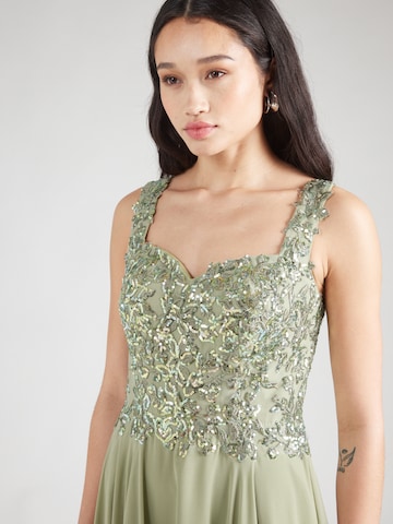 Laona Evening Dress in Green