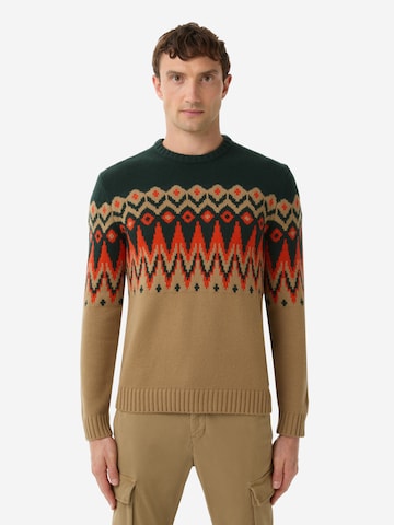 BOGNER Pullover 'Ron' in Braun: Vorderseite