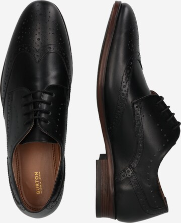 BURTON MENSWEAR LONDON Fűzős cipő - fekete