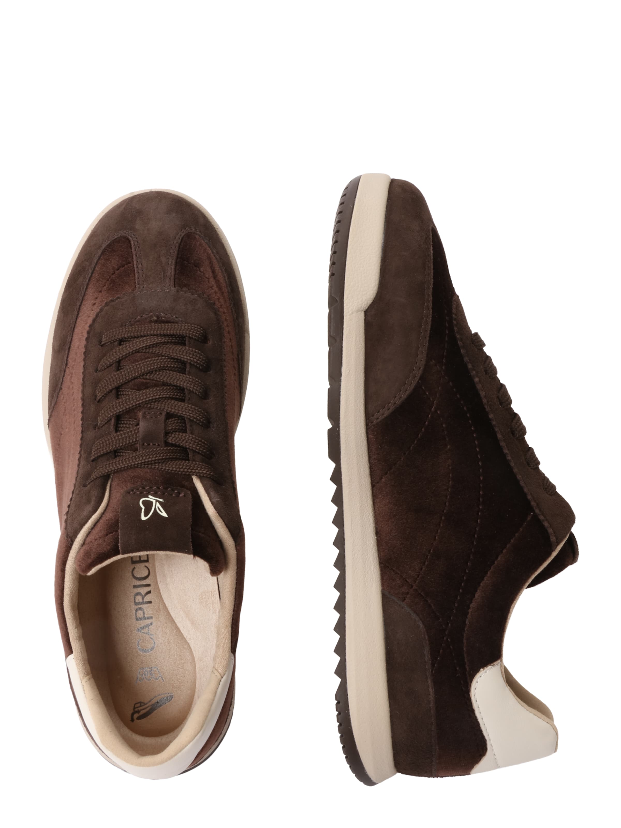 CAPRICE Låg sneaker i brun