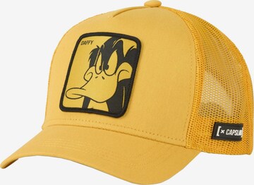 Capslab Cap 'Looney Tunes Daffy Duck' in Gelb: Vorderseite