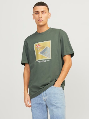 JACK & JONES Shirt 'Tampa' in Groen: voorkant