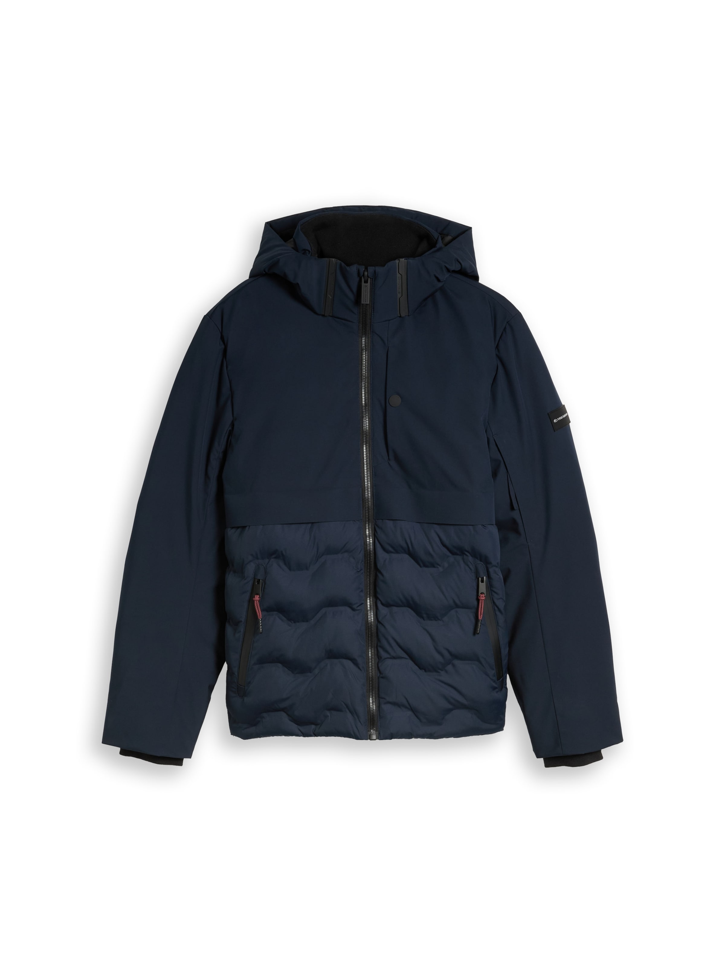 TOM TAILOR - Chaqueta de entretiempo en azul: frente