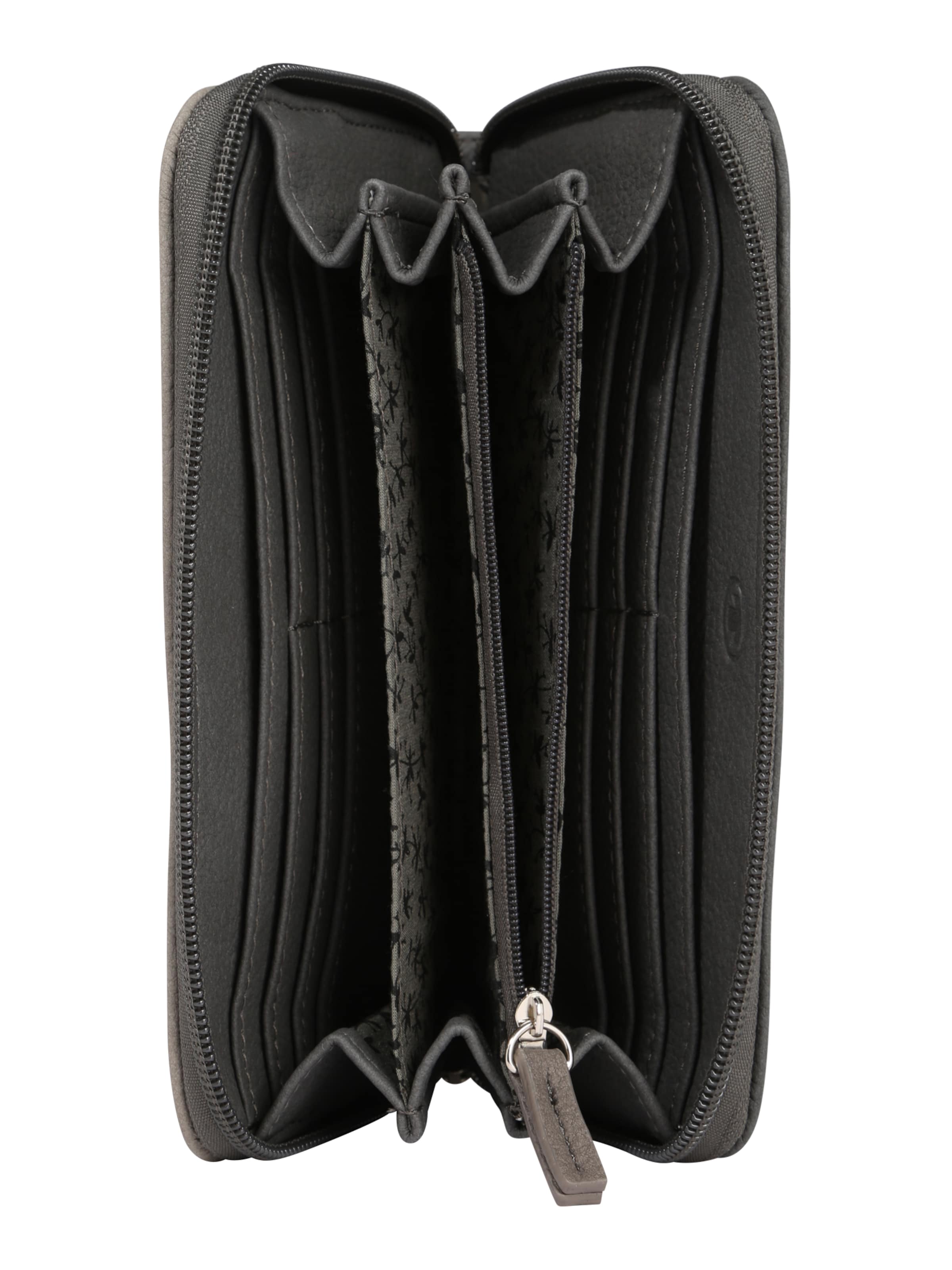 TOM TAILOR Wallet 'Ellen' in Grey