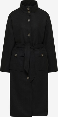 Manteau mi-saison DreiMaster Vintage en noir : devant