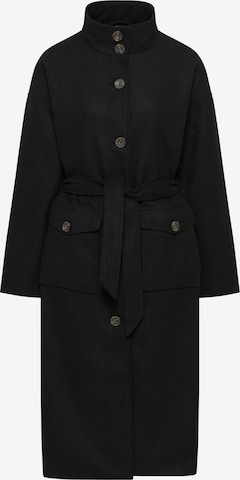 DreiMaster Vintage Преходно палто в черно: отпред