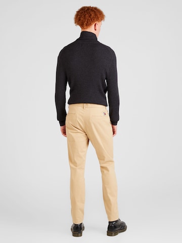 Tommy Jeans Slimfit Chinohousut 'AUSTIN' värissä beige