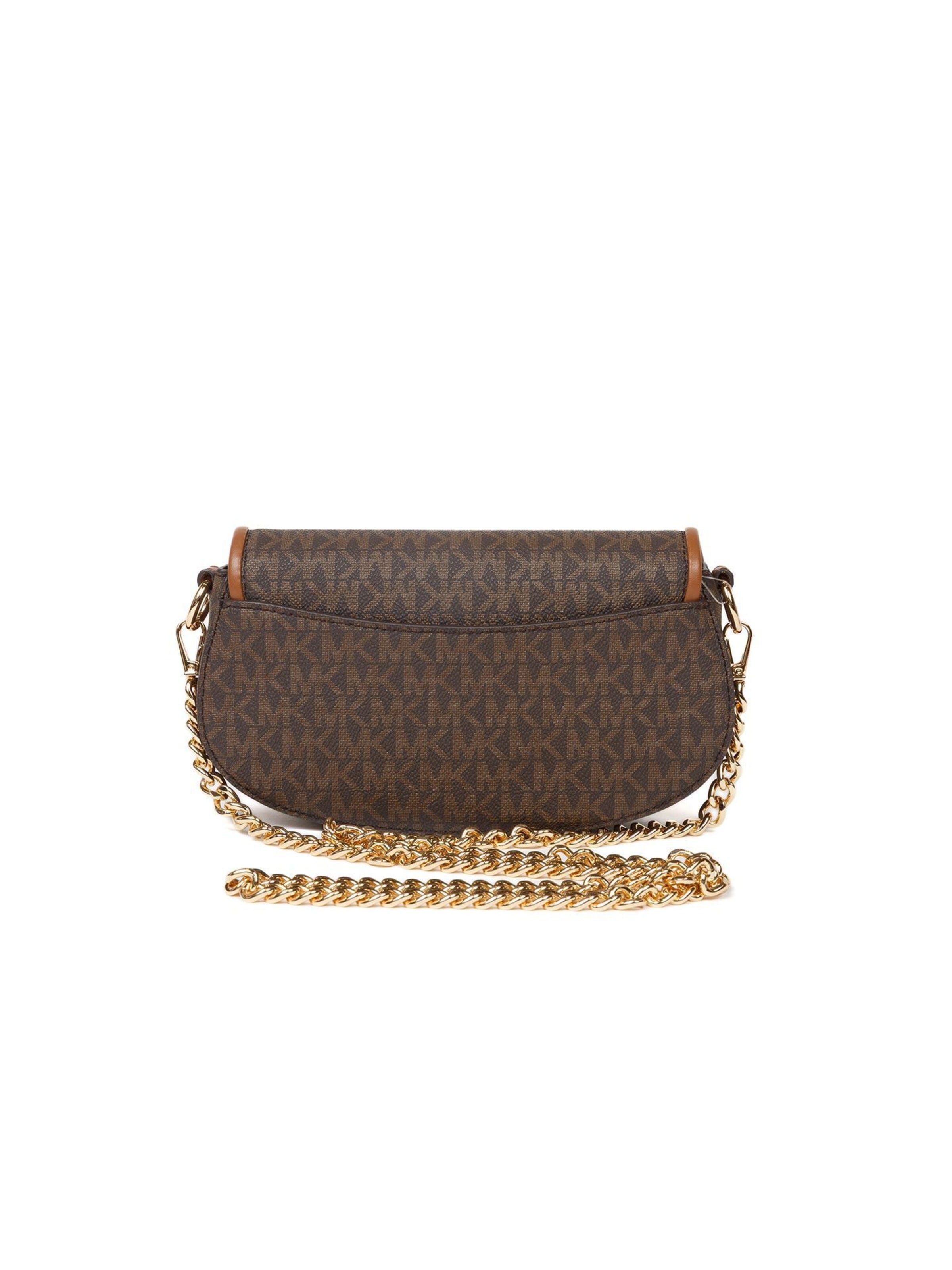 Michael Kors - Bolso de mano 'Mila Small Convertible Crossbody Bag' en marrón