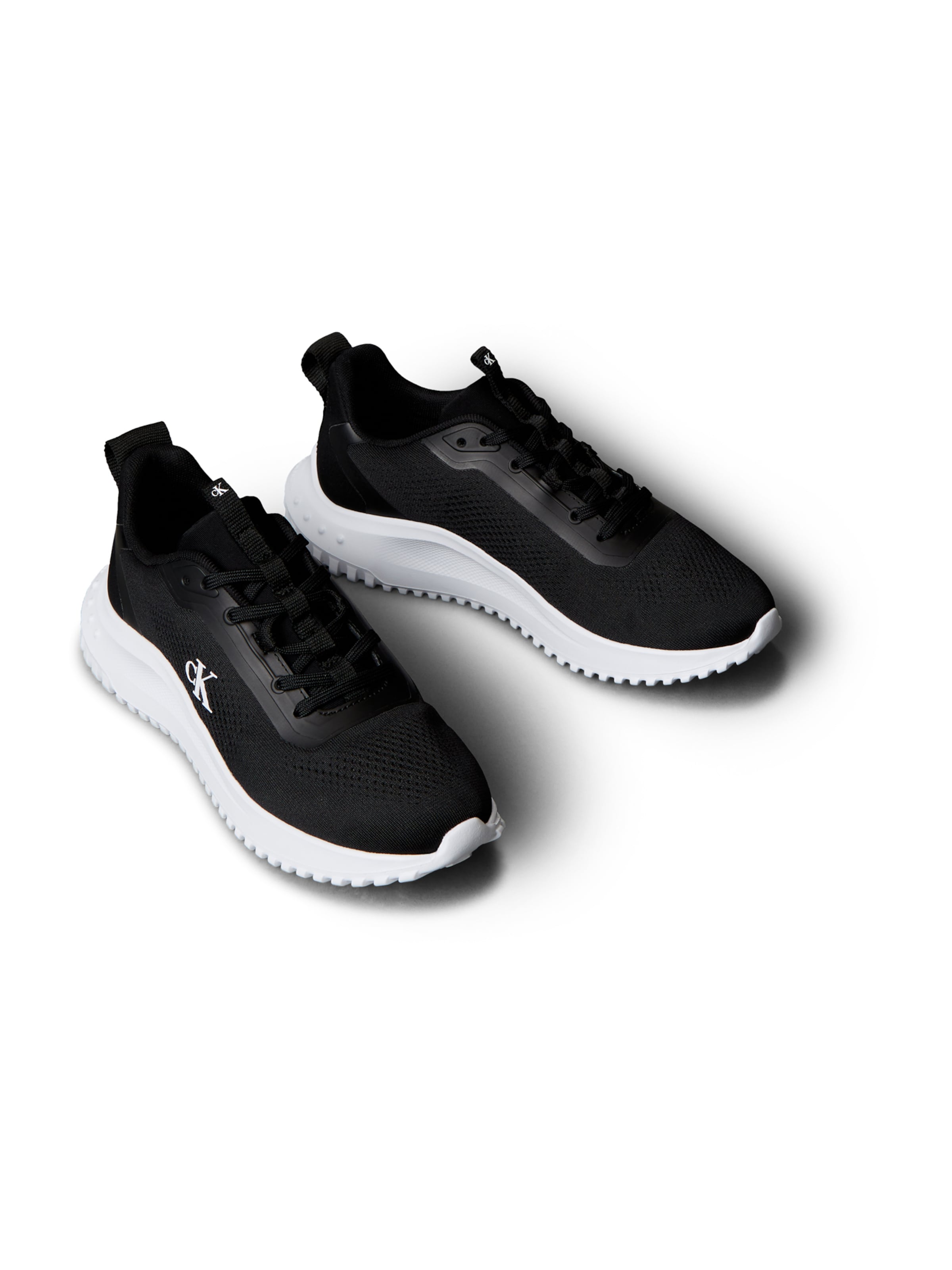 Calvin Klein Tenisky 'Eva Runner' – černá: přední strana